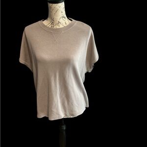 Danskin Women's Short Sleeve Tan Tee